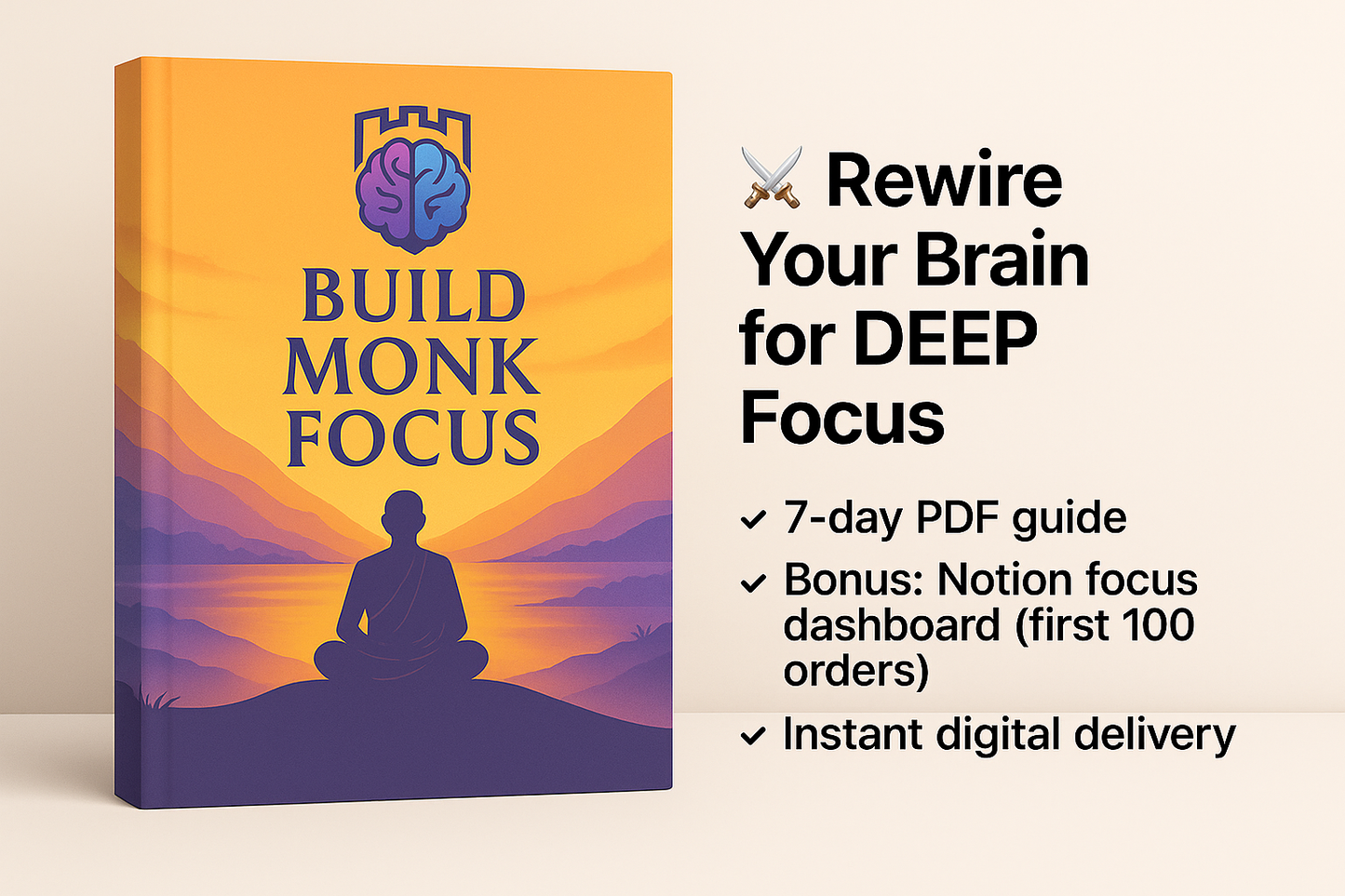 Build Monk-Level Focus